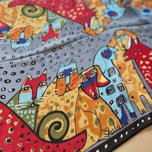 Cats and Dogs Light Scarf 😺 🐶